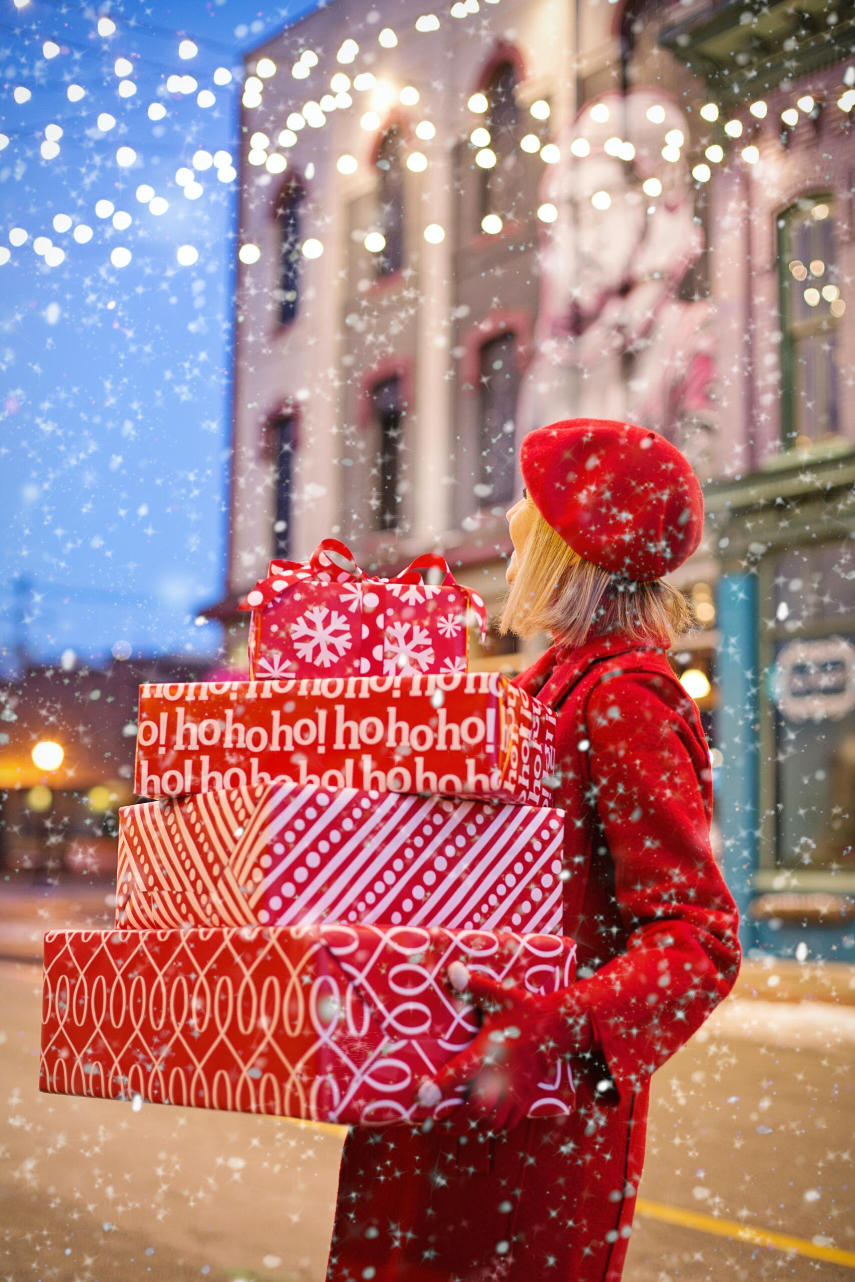 shopping for the holidays
